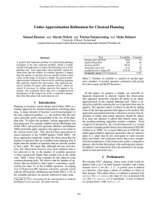 Under-Approximation Refinement for Classical Planning