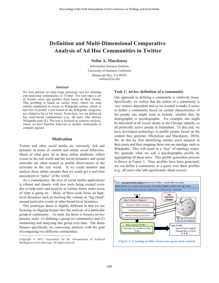 Definition And Multi Dimensional Comparative Analysis Of Ad Hoc 