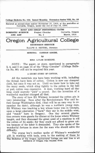 College Bulletin No. 134. Issued Monthly. Extension Series VIII, No.... Entered as second-class matter November 27, 1909, at the postoffice... Corvallis, Oregon, under the Act of July 16, 1894.