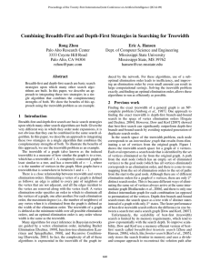 Combining Breadth-First and Depth-First Strategies in Searching for Treewidth