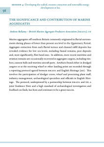 56 ThE signifiCanCE and ConTriBuTion of MarinE aggrEgaTEs
