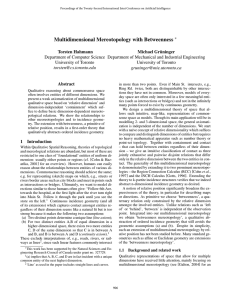 Multidimensional Mereotopology with Betweenness