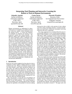 Integrating Task Planning and Interactive Learning for