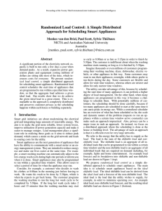 Randomized Load Control: A Simple Distributed Approach for Scheduling Smart Appliances