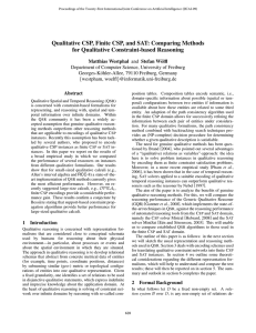 Qualitative CSP, Finite CSP, and SAT: Comparing Methods