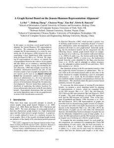 A Graph Kernel Based on the Jensen-Shannon Representation Alignment