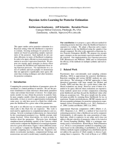 Bayesian Active Learning for Posterior Estimation