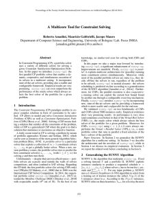 A Multicore Tool for Constraint Solving