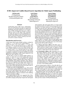 ICBS: Improved Conflict-Based Search Algorithm for Multi-Agent Pathfinding