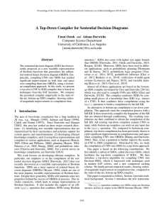 A Top-Down Compiler for Sentential Decision Diagrams