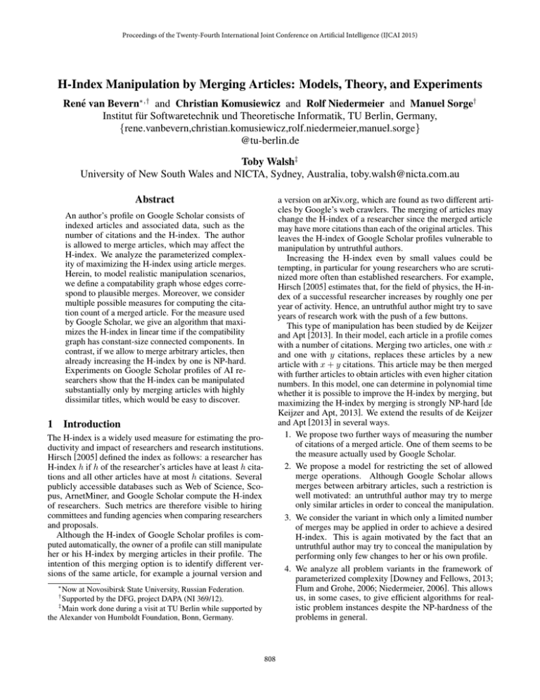 h-index-manipulation-by-merging-articles-models-theory-and-experiments