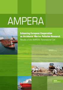 AMPERA Enhancing European Cooperation on Accidental Marine Pollution Research