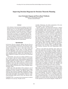 Improving Decision Diagrams for Decision Theoretic Planning