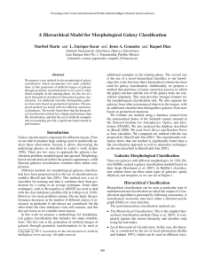 A Hierarchical Model for Morphological Galaxy Classification