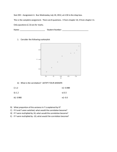 Stat 203 – Assignment 4.  Due Wednesday July 18,... This is the complete assignment.  There are 8 questions. ...