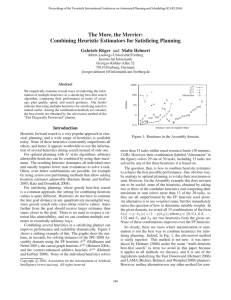 The More, the Merrier: Combining Heuristic Estimators for Satisﬁcing Planning