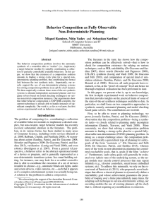 Behavior Composition as Fully Observable Non-Deterministic Planning