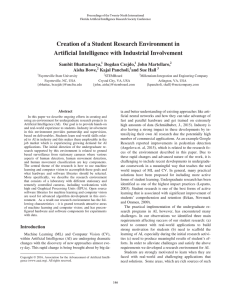 Creation of a Student Research Environment in