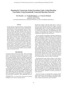 Planning for Concurrent Action Executions Under Action Duration