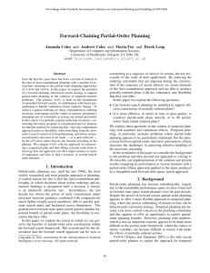 Forward-Chaining Partial-Order Planning