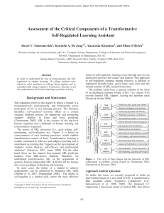 Assessment of the Critical Components of a Transformative Alexei V. Samsonovich