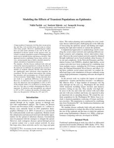 Modeling the Effects of Transient Populations on Epidemics