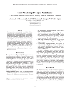 Smart Monitoring of Complex Public Scenes L. Iocchi , D. N. Monekosso