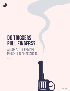 Do Triggers Pull Fingers? A Look at the Criminal