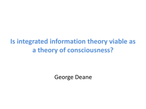Is integrated information theory viable as a theory of consciousness? George Deane