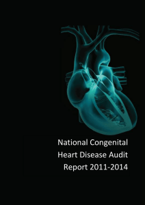 National Congenital Heart Disease Audit Report 2011-2014