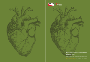 Myocardial Ischaemia National Audit Project  Annual Public Report