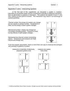 Appendix C extra - Interacting systems Cextra2 - 1