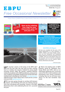Free Occasional Newsletter  ISSUE No. 4