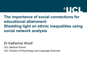 The importance of social connections for educational attainment: