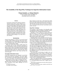 The Scalability of the HyperPlay Technique for Imperfect-Information Games