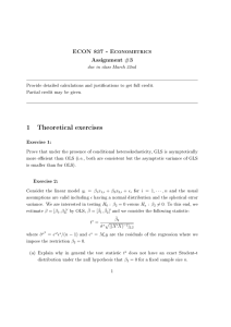 ECON 837 - Econometrics Assignment #3