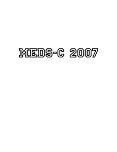 MEDS-C 2007