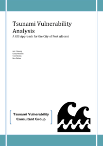 Tsunami Vulnerability Analysis Consultant Group