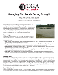 Managing Fish Ponds During Drought