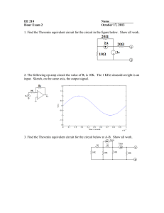 EE 210 Name_______________ Hour Exam 2 October 17, 2013