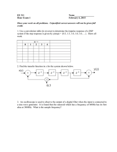 EE 311 Name_________________ Hour Exam 1 February 6, 2015