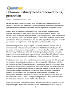 Delaware Estuary needs renewed focus, protection