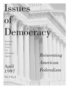 Issues of Democracy American
