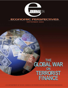 GLOBAL WAR TERRORIST FINANCE THE