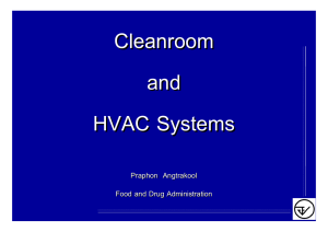 Cleanroom and HVAC Systems Praphon