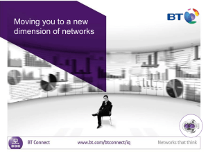Moving you to a new dimension of networks