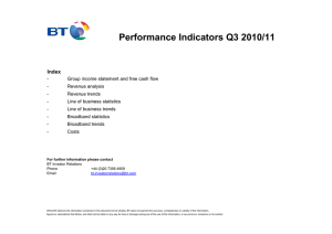 Performance Indicators Q3 2010/11 Index