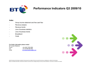 Performance Indicators Q3 2009/10 Index