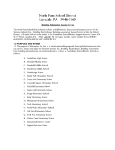 North Penn School District Lansdale, PA. 19446-3960