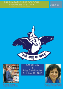 BAL BHARATI PUBLIC SCHOOOL 2012-13 Annual Day &amp;